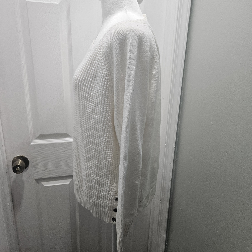 Women's White Sweater